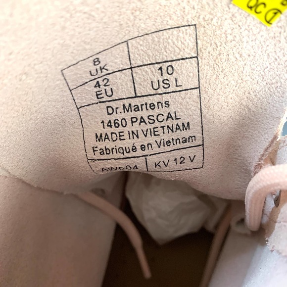 Dr. Martens 1460 Pascal Tie-Dye Suede Boots - Women's 10 - Picture 11 of 11